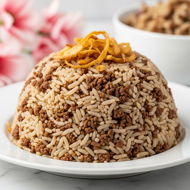 One Pot Comfort Beef and Rice Dinner Recipe