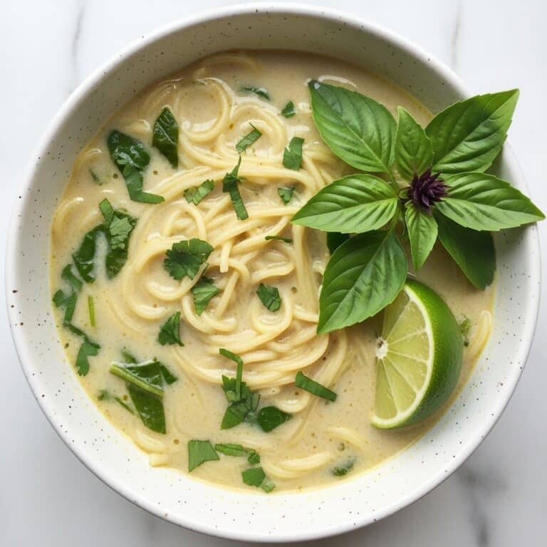 Quick Thai Green Curry Soup Recipe