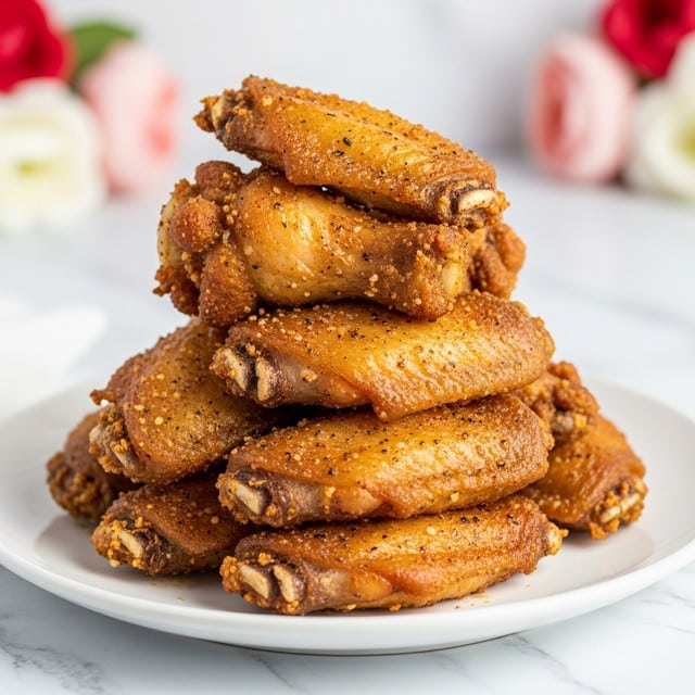 Classic Oven-Baked Crispy Chicken Wings Recipe