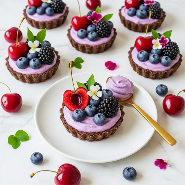 No-Bake Blackberry Tart Recipe