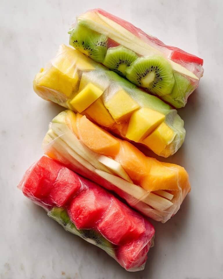 Fruit Spring Rolls: Fun Summer Snack for Kids Recipe