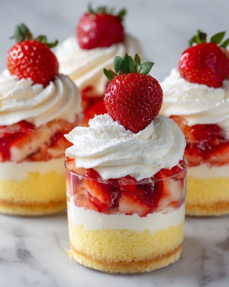 Quick Strawberry Shortcake Cups Recipe