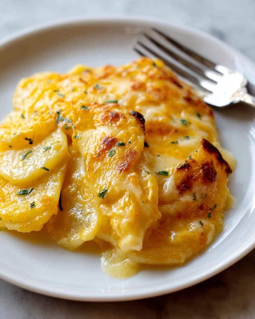 Cheesy Scalloped Potatoes Recipe