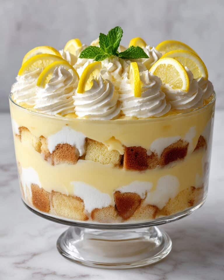 Outrageous Lemon Lovers Trifle Recipe