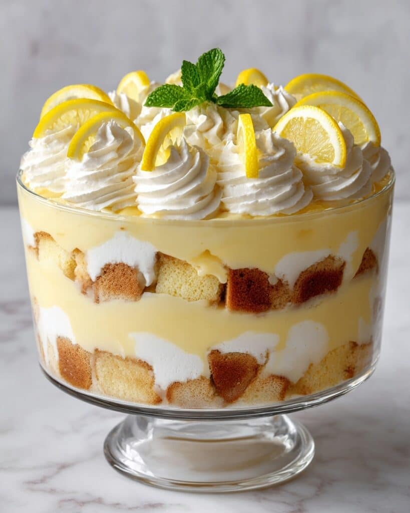 Outrageous Lemon Lovers Trifle Recipe