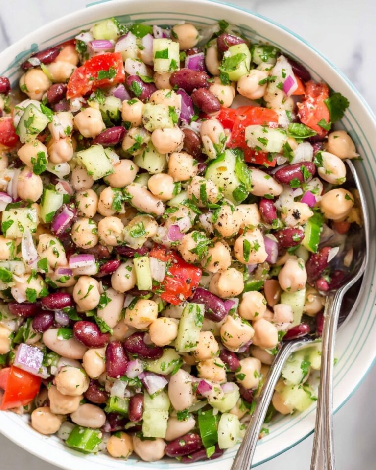 Mediterranean Bean Salad Recipe