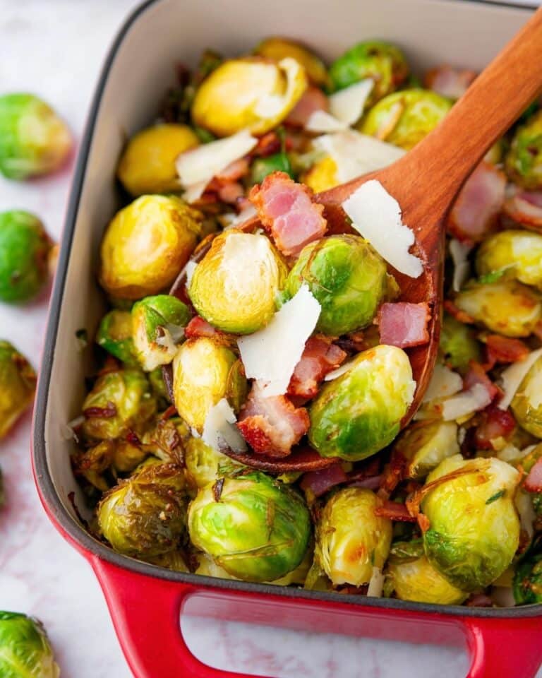 Keto Brussels Sprouts with Bacon Recipe
