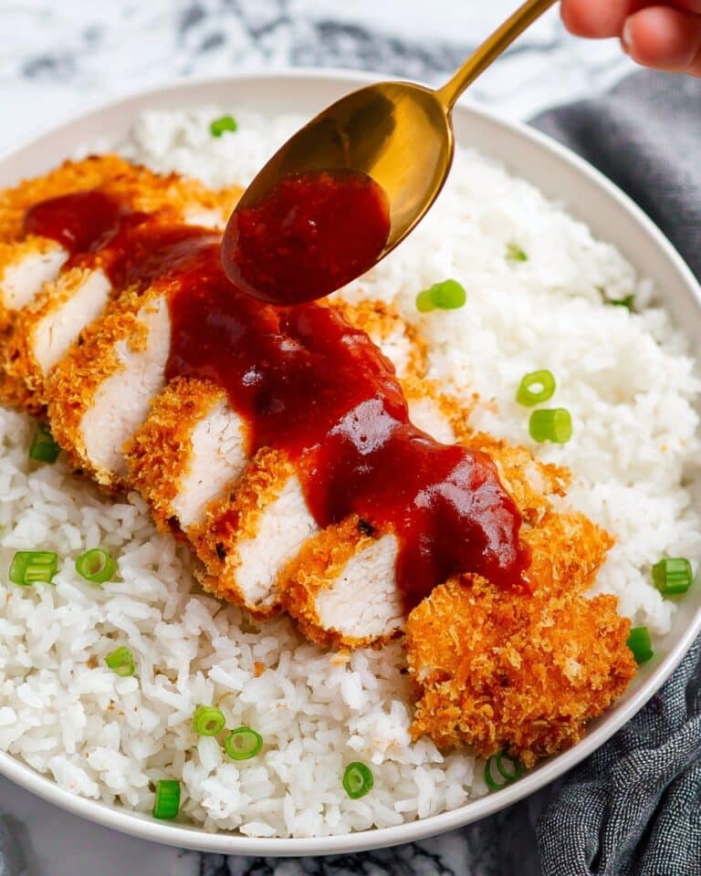 Chicken Katsu with Tonkatsu Sauce Recipe