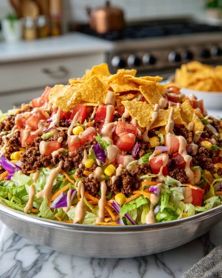 Easy Doritos Taco Salad Recipe